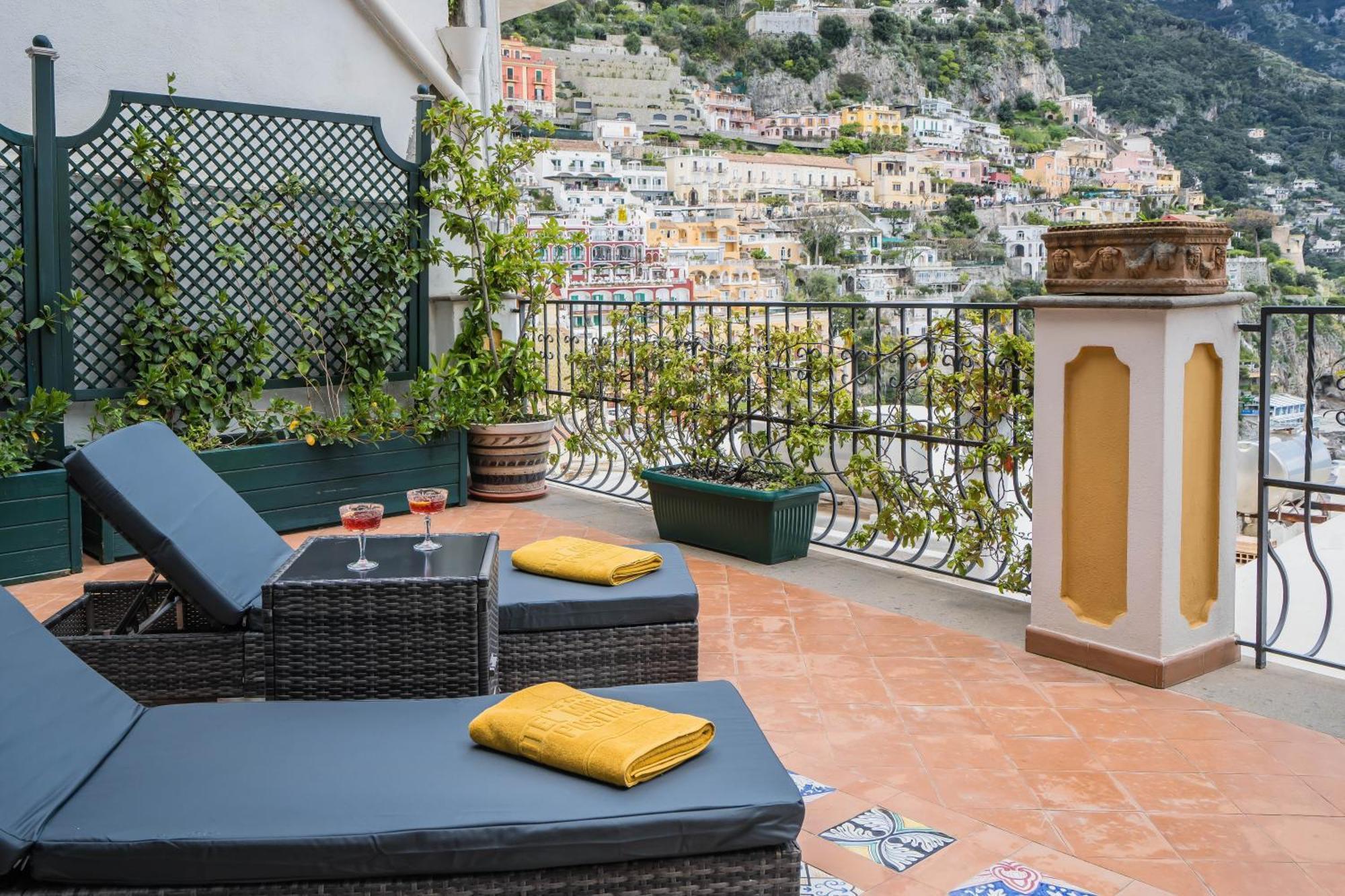 Hotel Miramare Positano Exterior foto