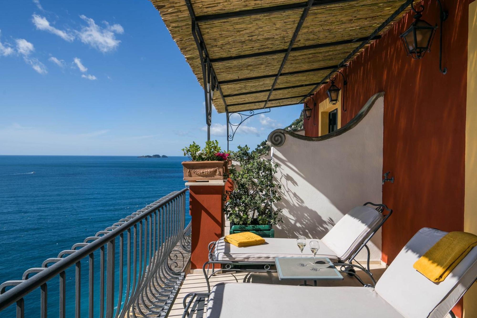 Hotel Miramare Positano Exterior foto